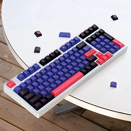 PBT Gray Japanese Keycaps - USB