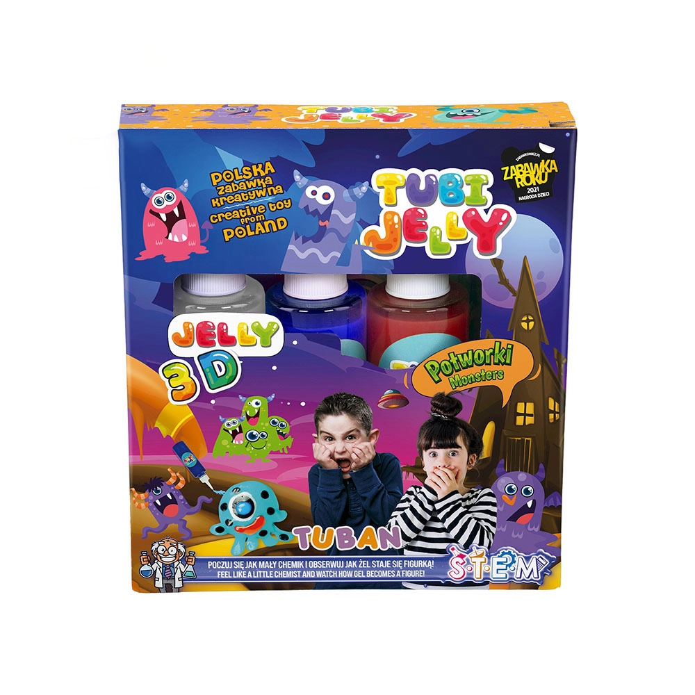 Tuban Tubi Jelly Set Monsters - 3+ years