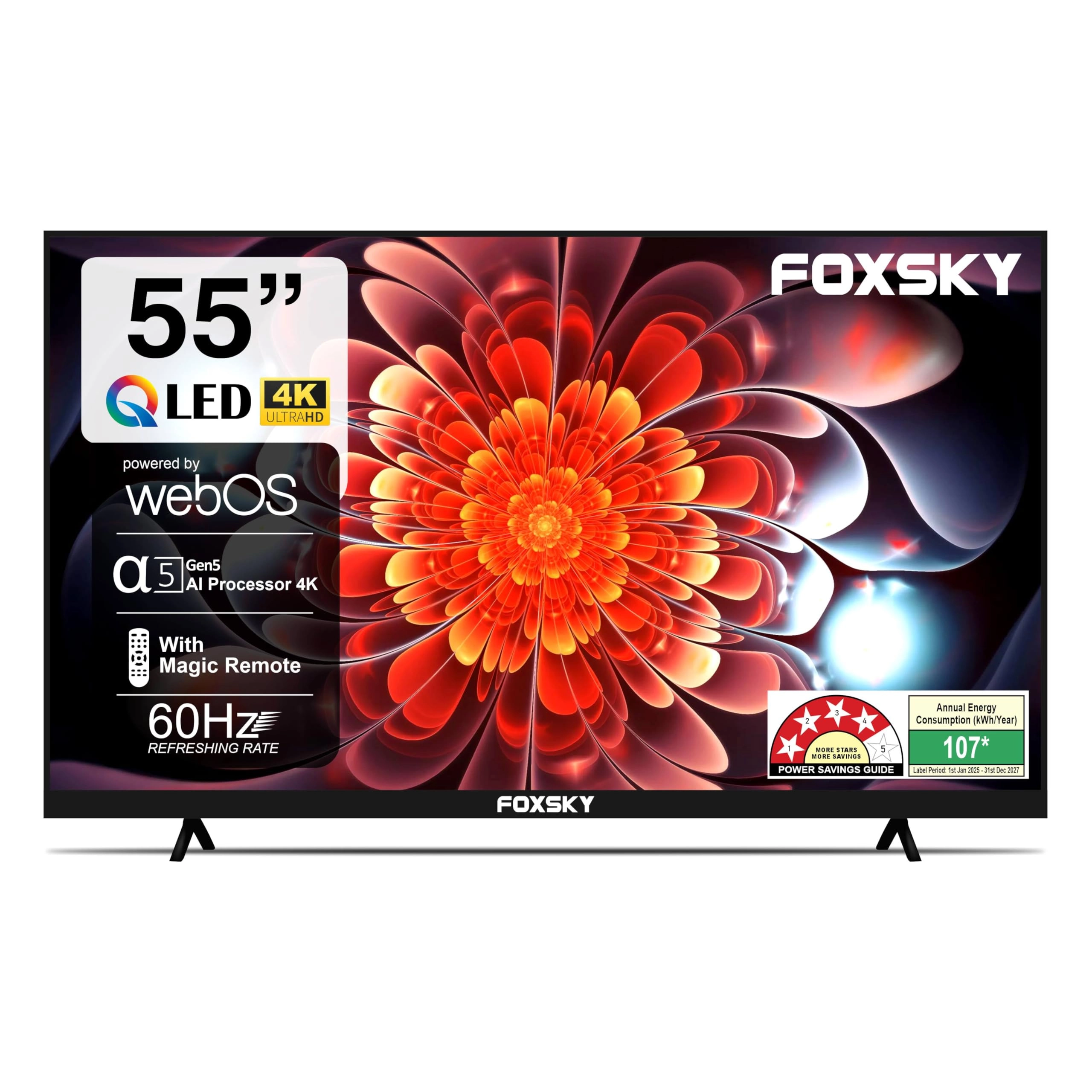 FOXSKY ELECTRONICS INDIA PVT. LTD. FS55GATV - 55 inch