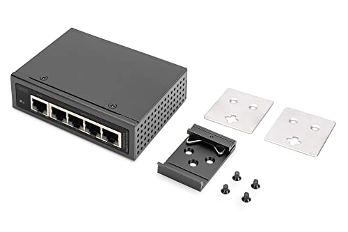 Industrial Gigabit PoE Expander - 5x RJ45 10/100/1000M IEEE802.3bt