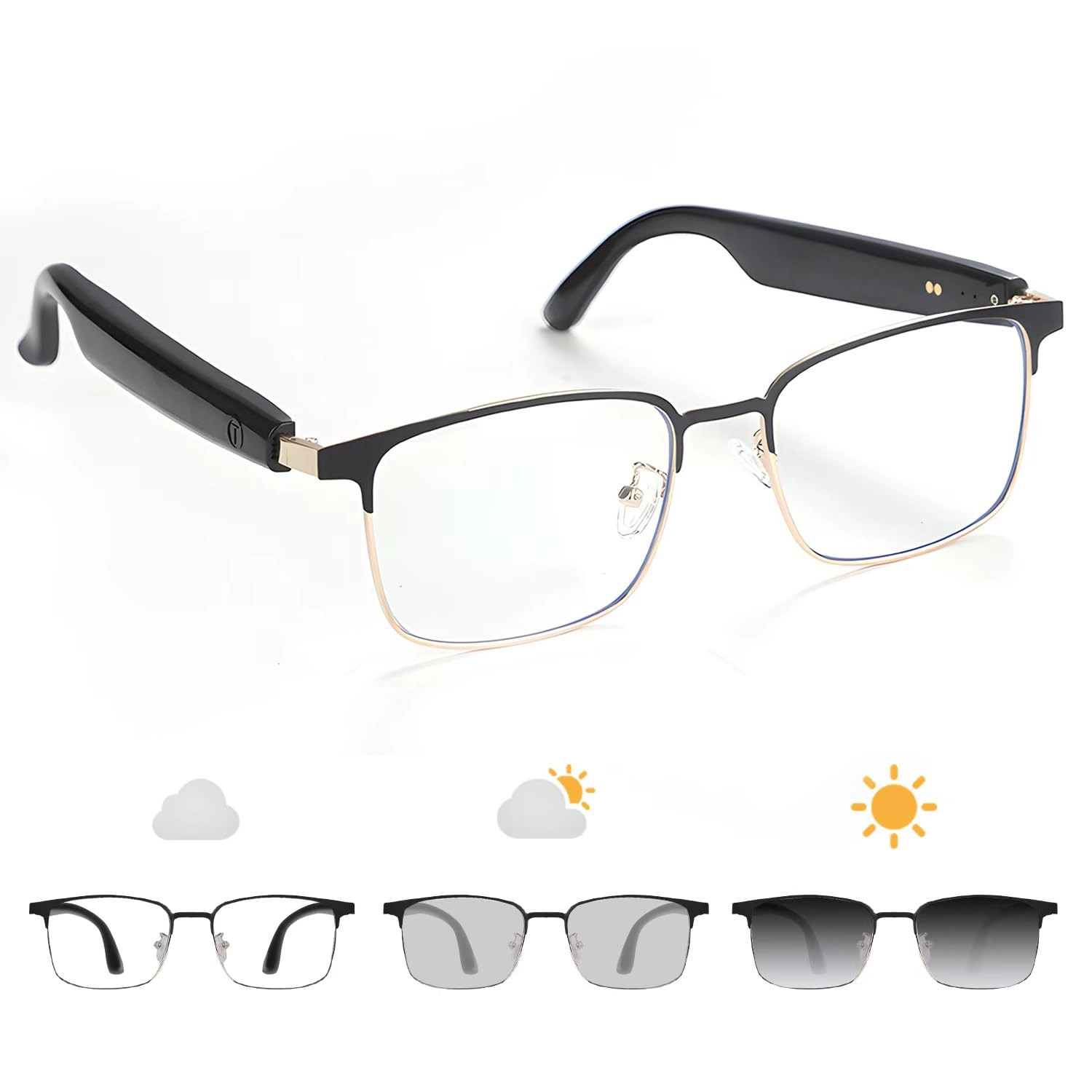 Smart Glasses - Bluetooth Photochromic