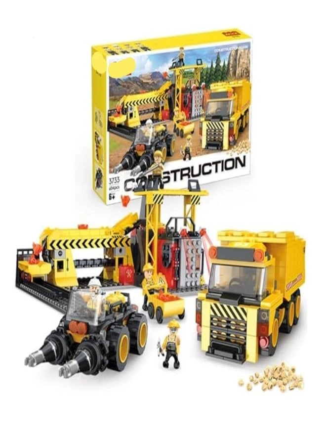 TOYVELLY Construction Site Building Blocks Set - 604 pcs