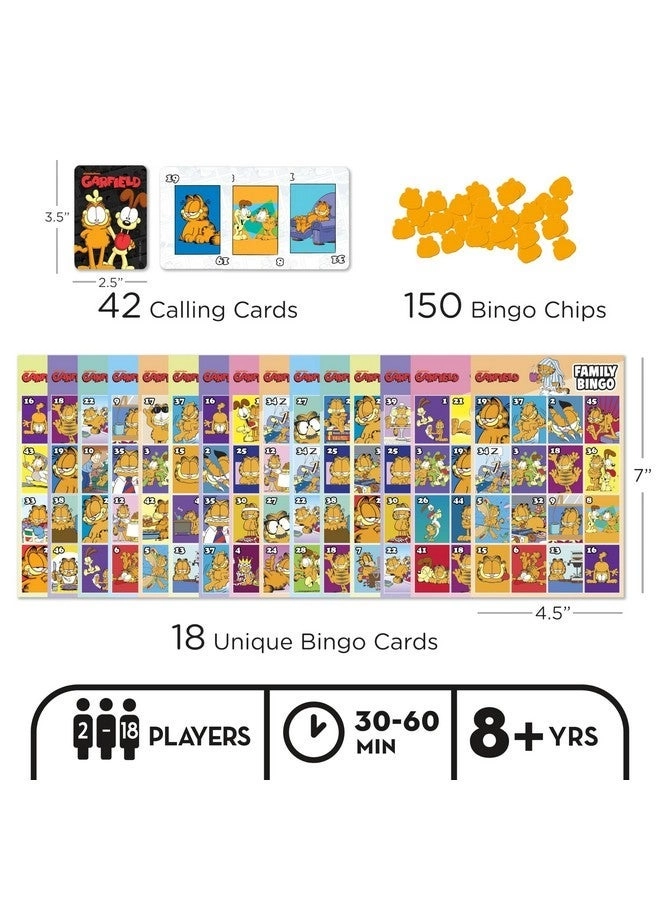 Garfield Family Bingo Game