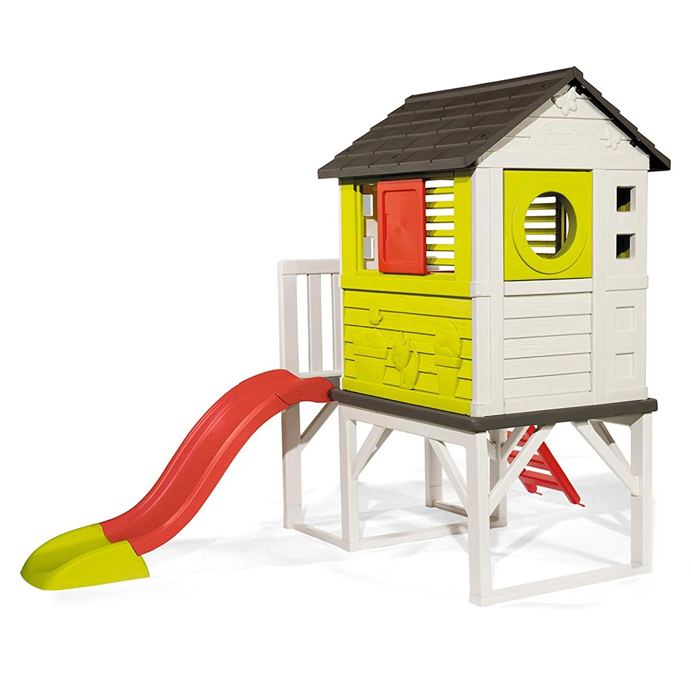 Pilings House - Sturdy slide UV-treated plastic