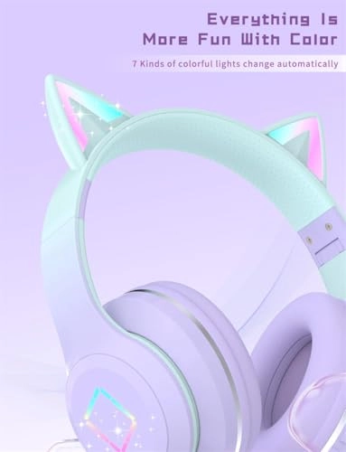 Cat Ear Kids Bluetooth Headphones Wireless Headphone