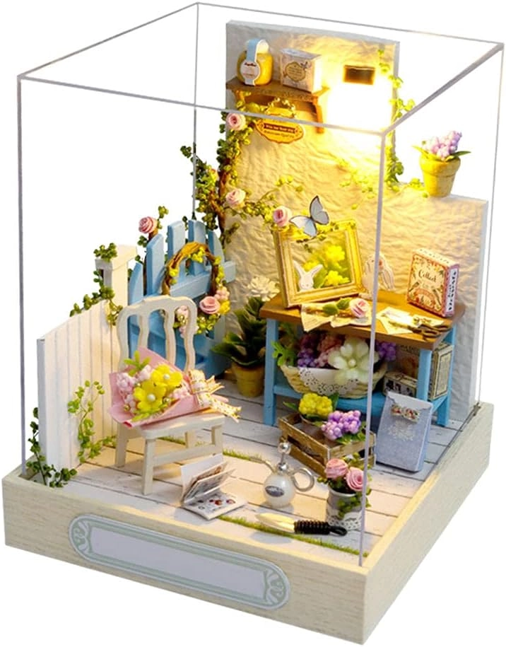klarako Miniature Wooden Doll House