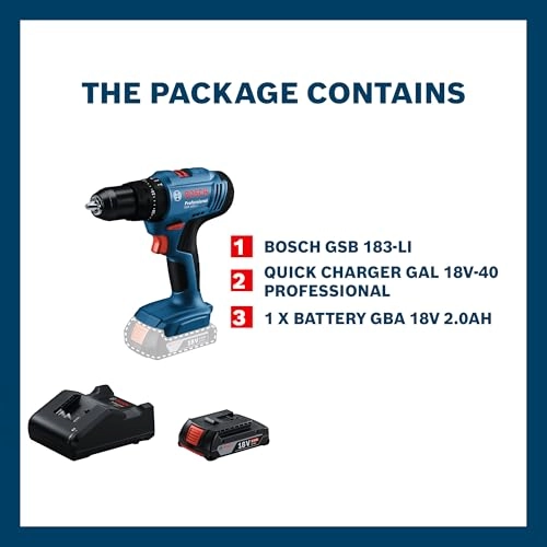 GSB183-LI - Cordless Impact Drill Driver 18 V