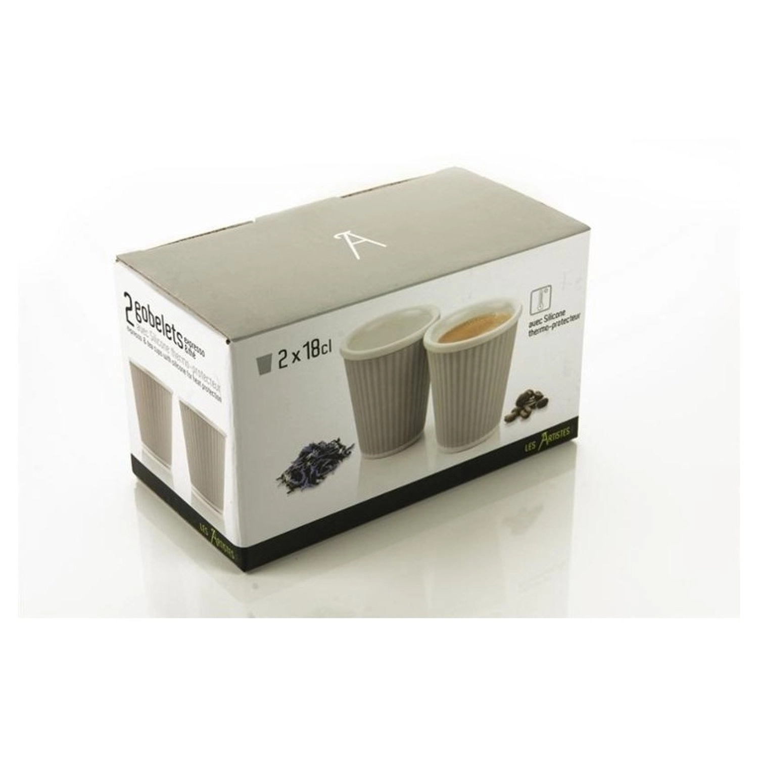 A0633 Espresso Cup - 2 pcs Porcelain Dishwasher Safe