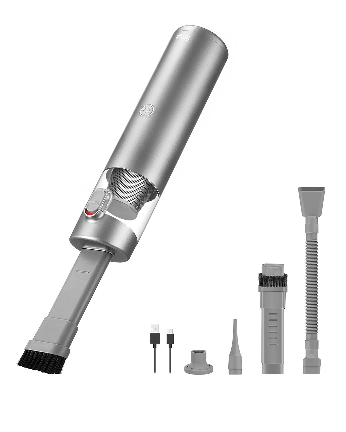 Crevice Vacuum - Cordless 2-in-1 USB-C Rechargeable