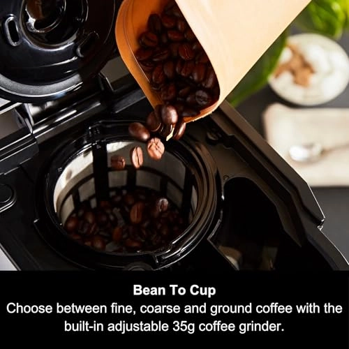 Tazza Pour & Go - 35g Integrated Grinder Travel Mug