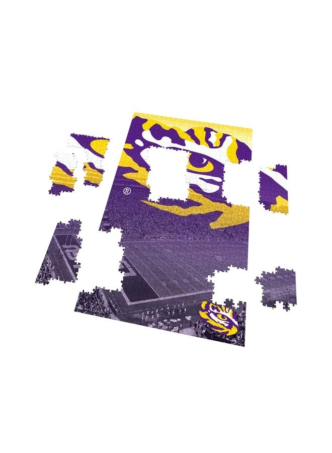 LSU Tigers NCAA Tiger Stadium Puzzle - 1000 pcs