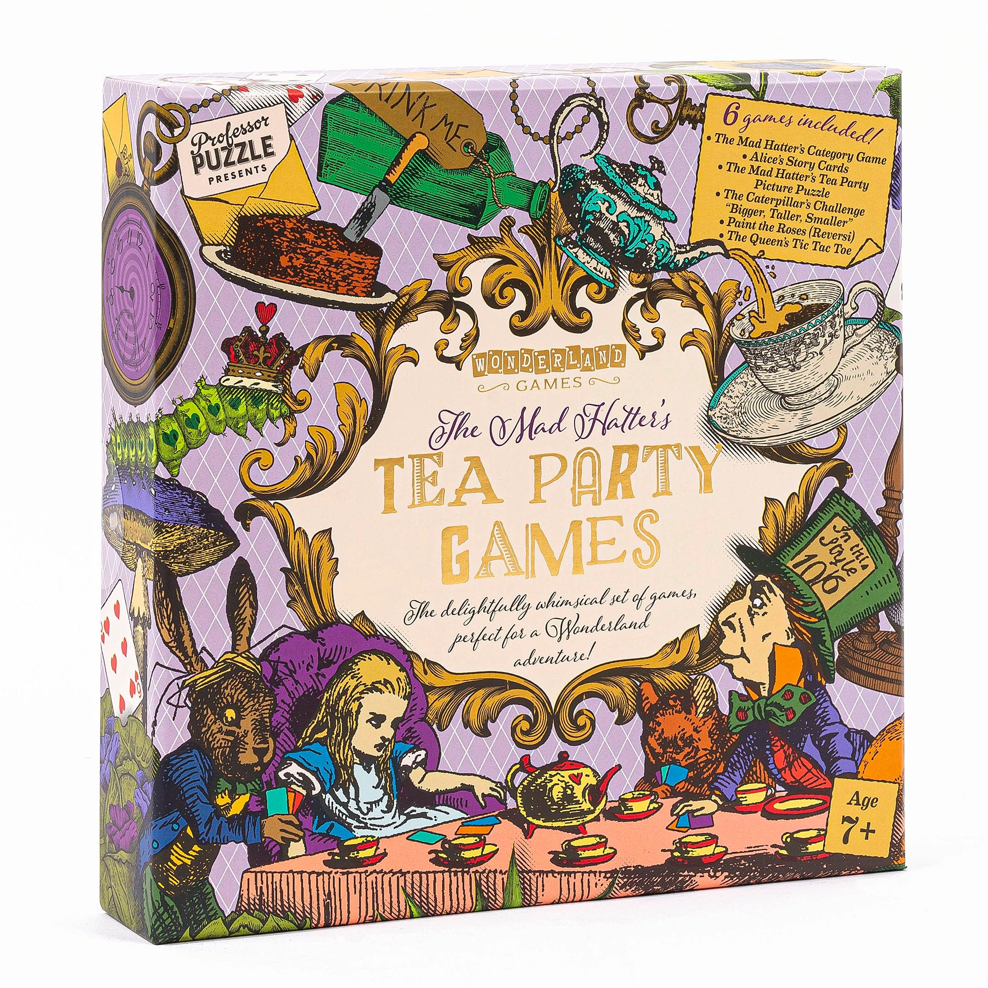 Professor Puzzle The Mad Hatter's Tea Party Games