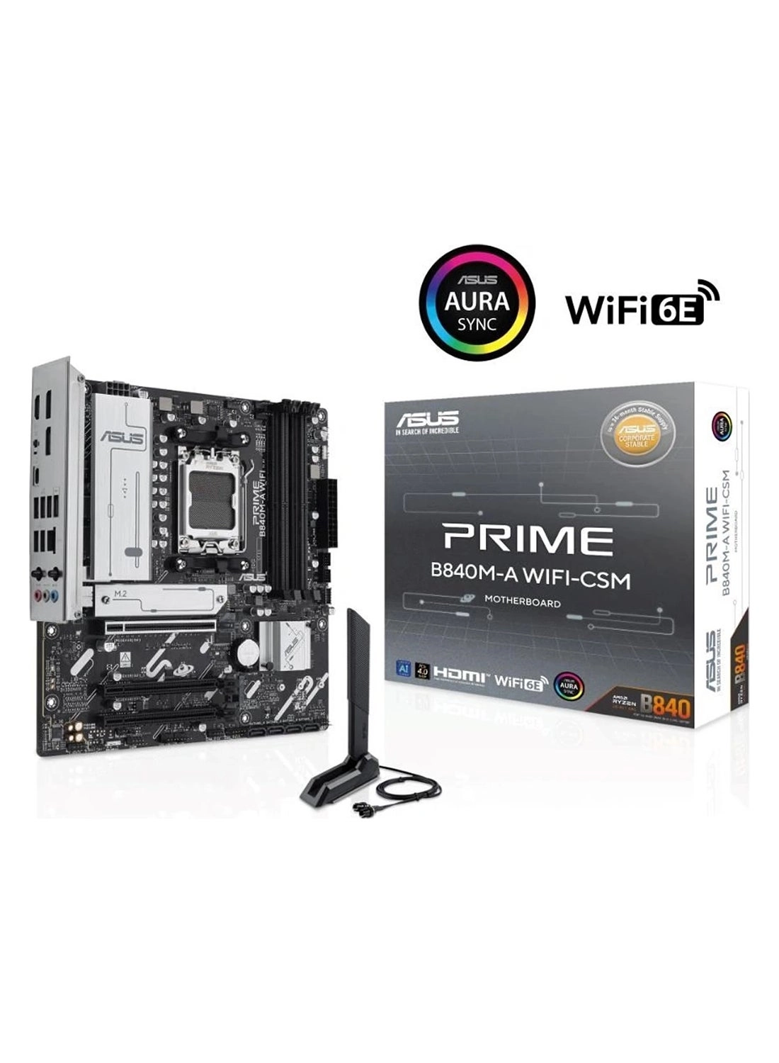 PRIME B840M-A - AMD B650 Socket AM5
