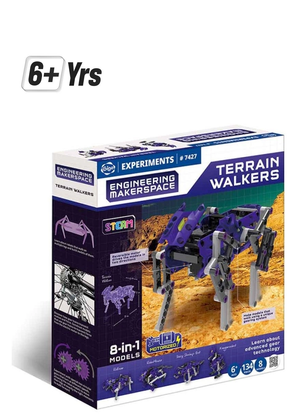 GiGo Toy Engineering Makerspace Terrain Walkers