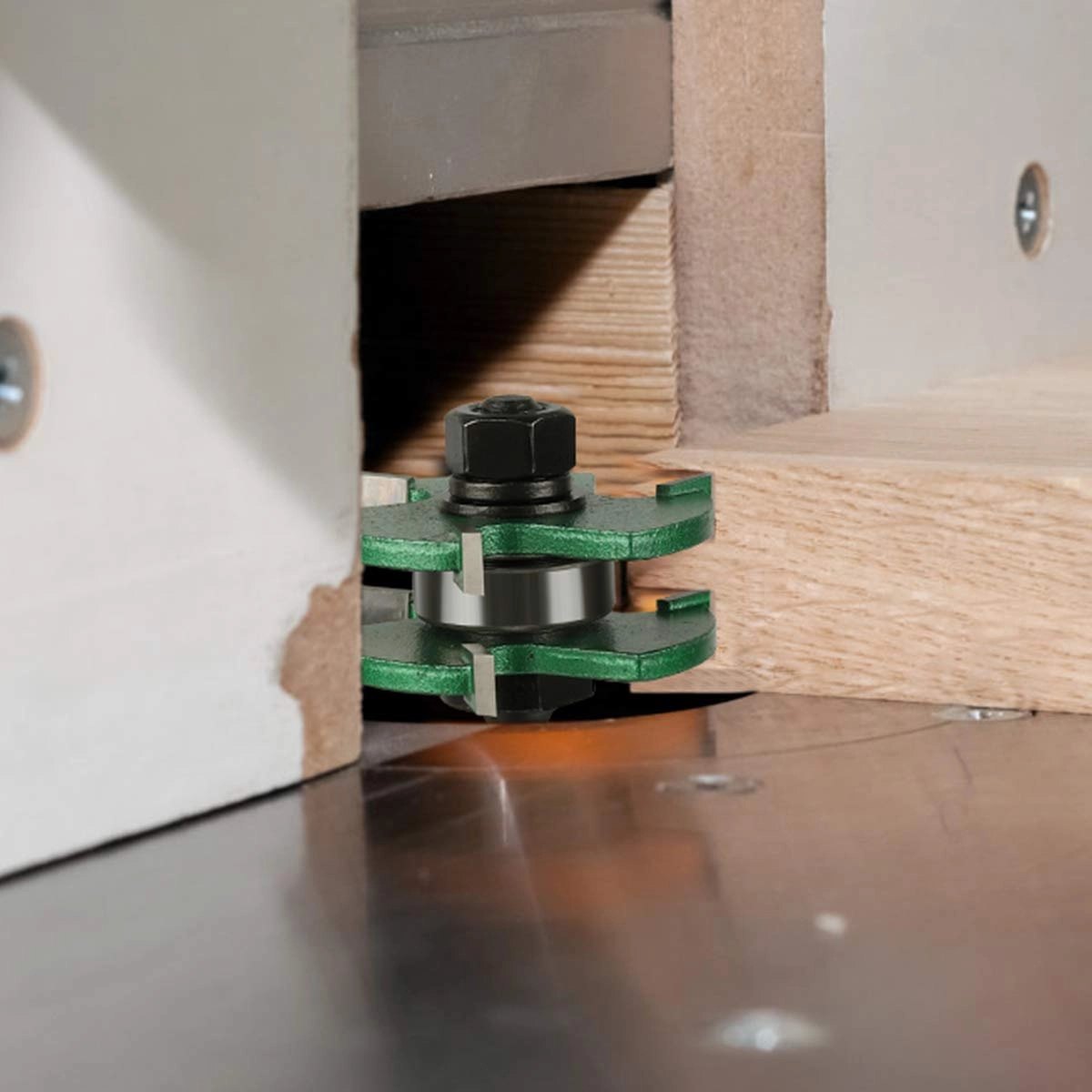Pro Tongue and Groove Router Bit - 1/4 Inch 2 Pieces