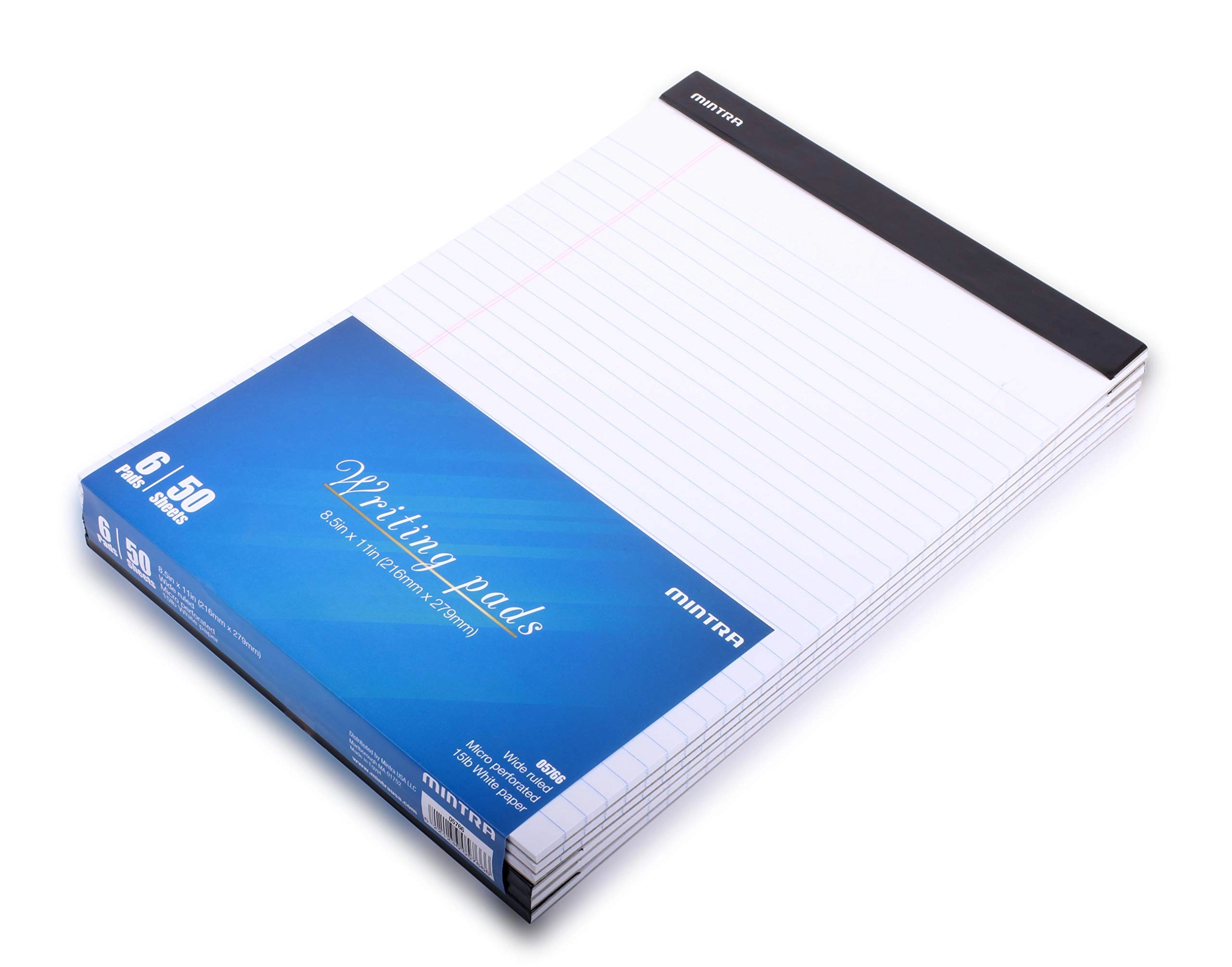 Legal Pads 8.5-x-11-inch inches - Lined 50 Sheets