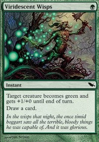 Magic: the Gathering Viridescent Wisps