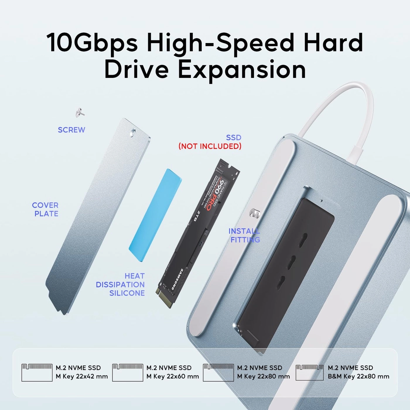 11 in 1 USB Hub - USB C iMac 24 inch