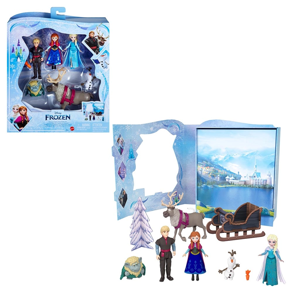 Frozen Doll Story Set - Small 6 Characters Ages 3+