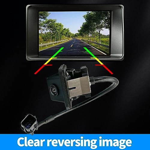 Rear View Back Up Camera - Kia Optima-specific connector 720p