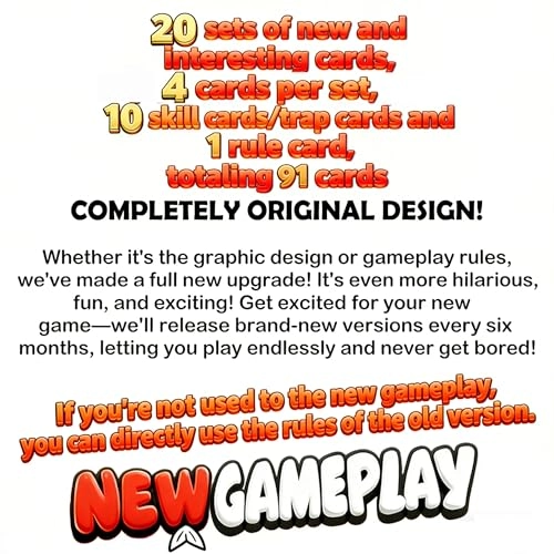 The Grown Up Go Fish - English Adult 91 Cards