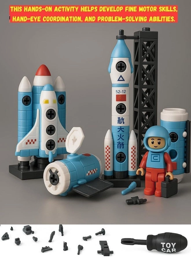 DIY Take Apart Rocket - Space Shuttle Astronaut