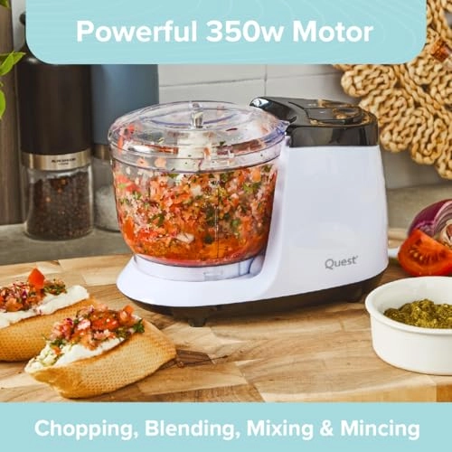 Mini Food Processor - 0.4 Liters Corded Electric