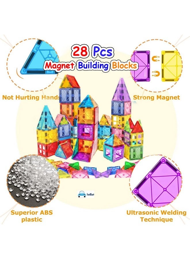 Magnet Building Blocks - Construction 28 pcs