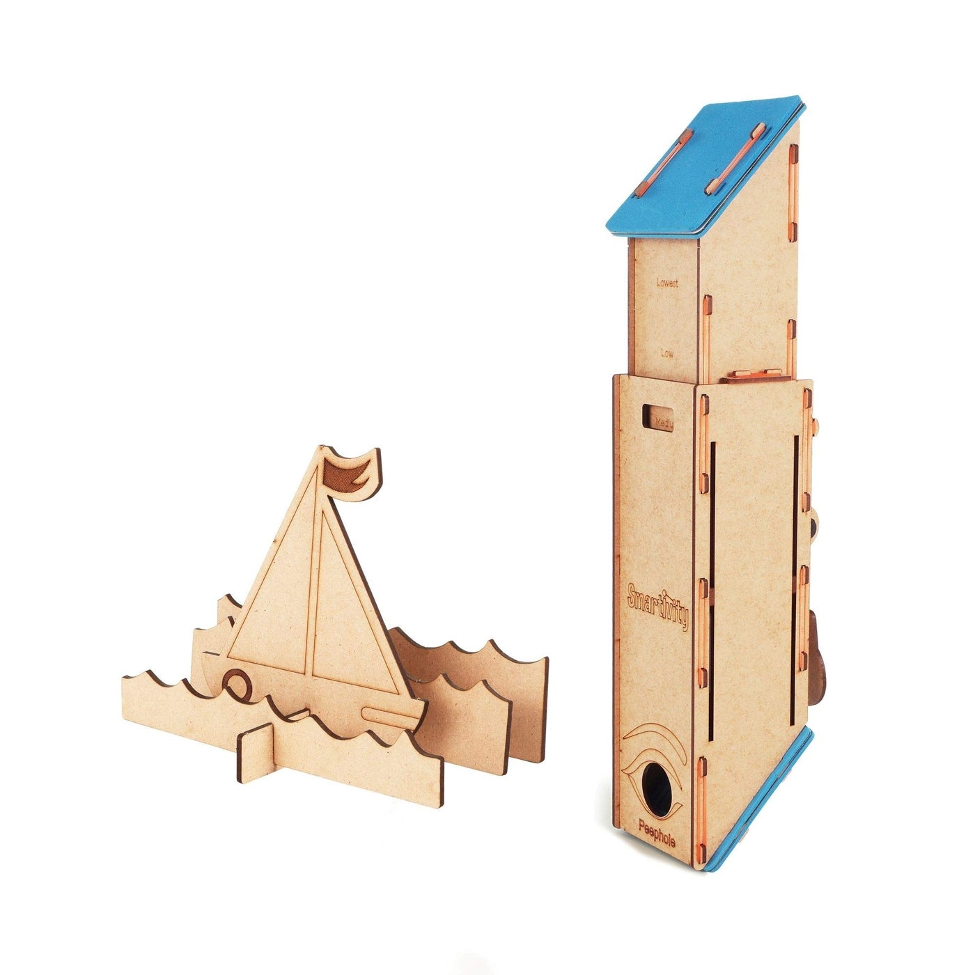 Periscope - 3D Wooden Model Engineering Building Set