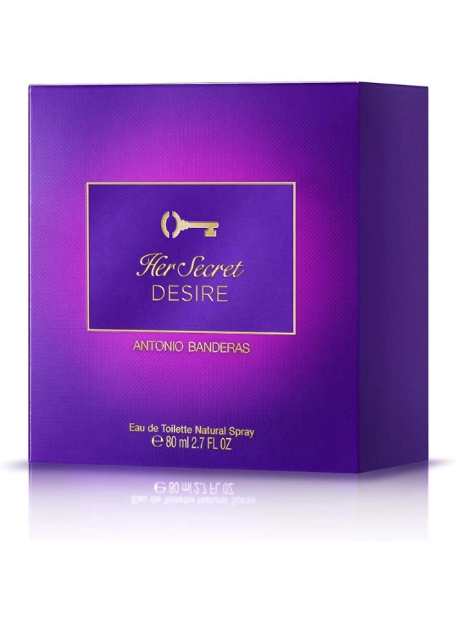 Her Secret Desire Eau de Toilette 80 ml