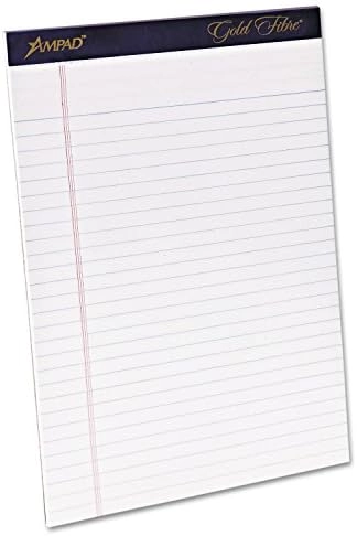 Ampad Gold Fibre Writing Pads Letter Size - Lined 50 Sheets