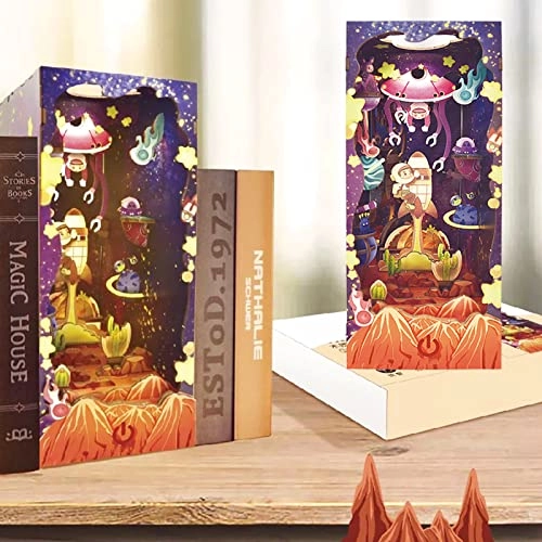 DIY Dollhouse Miniature Book Nook - The Martian