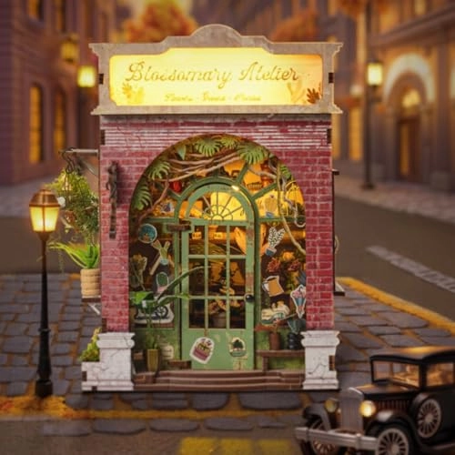 Miniature Wooden Dollhouse Furniture Kit - Creative Room 1:24