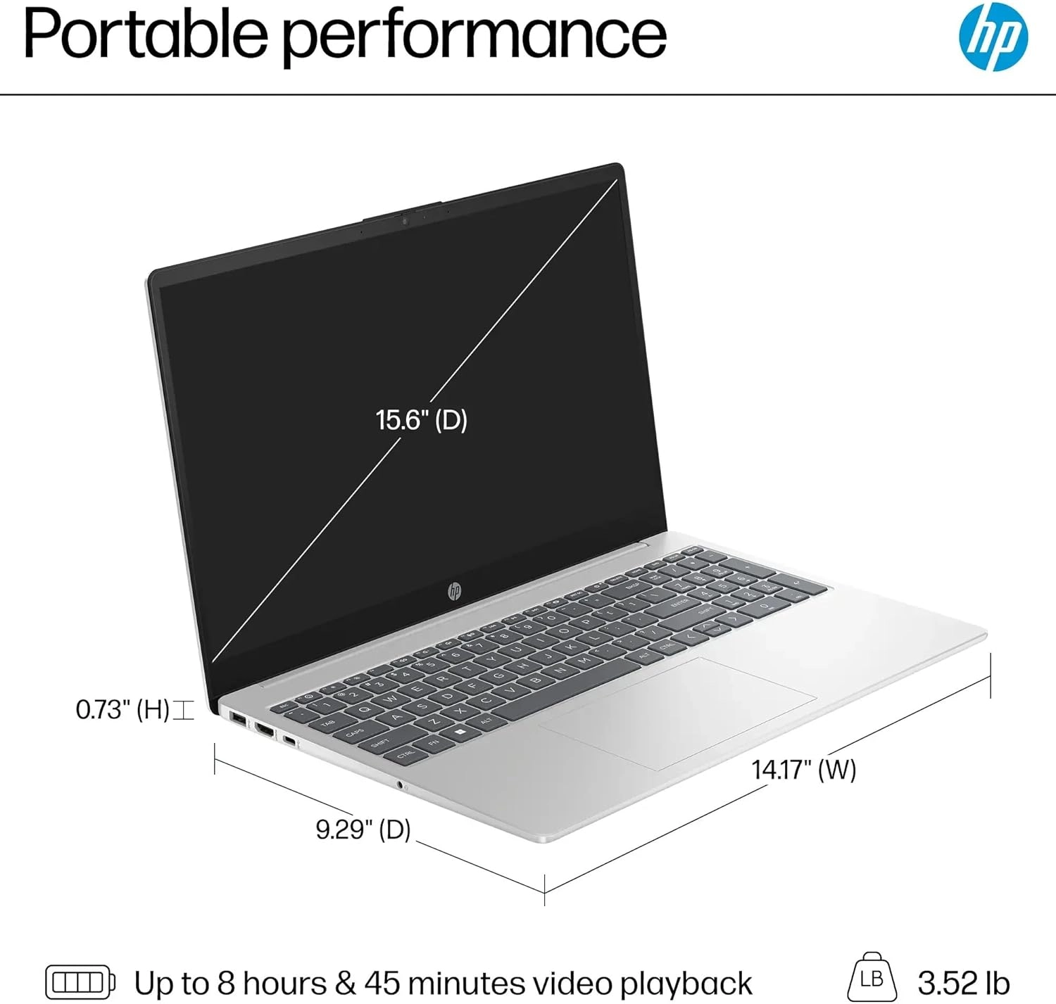 15-fd0095wm - 15.6'' 512GB 16GB Core i5-1235U