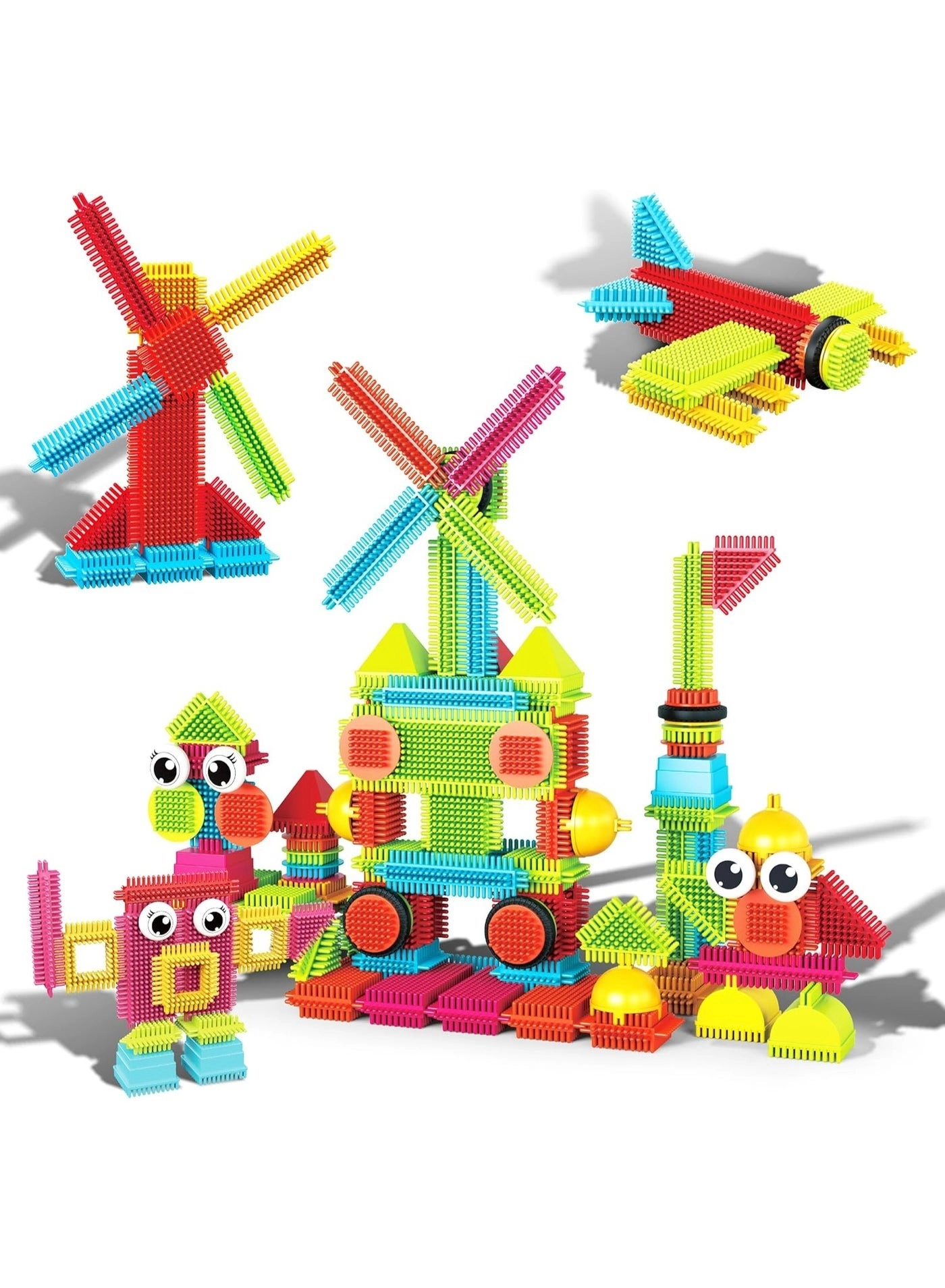 PicassoTiles Hedgehog - 112 pcs