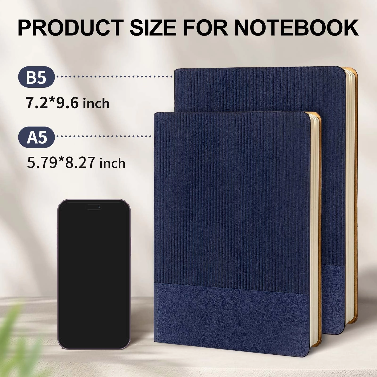 Lined Journal Notebook A5 - Lined 216 Pages