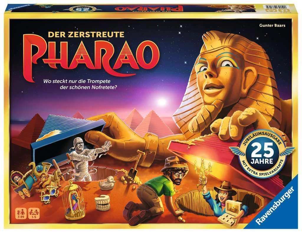 Ravensburger Der Streute Pharaoh - 25 Year Anniversary Edition (German)