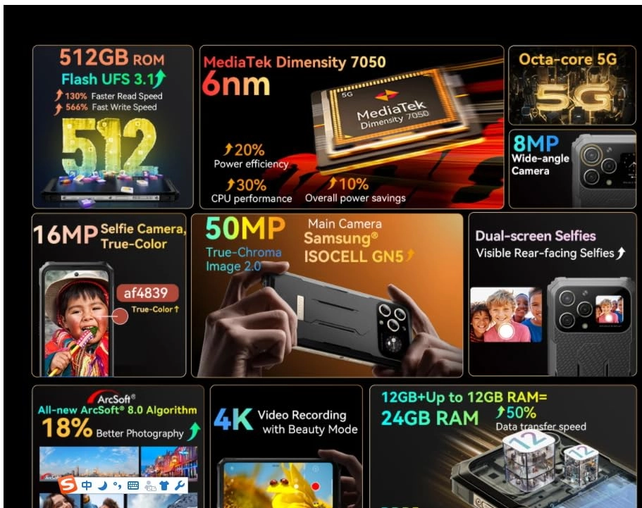 BL8000 Pro - 24GB 512GB