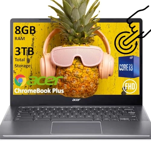 Chromebook Plus 514 CB514 - 14'' Core i3-N305 8GB DDR5 128GB SSD