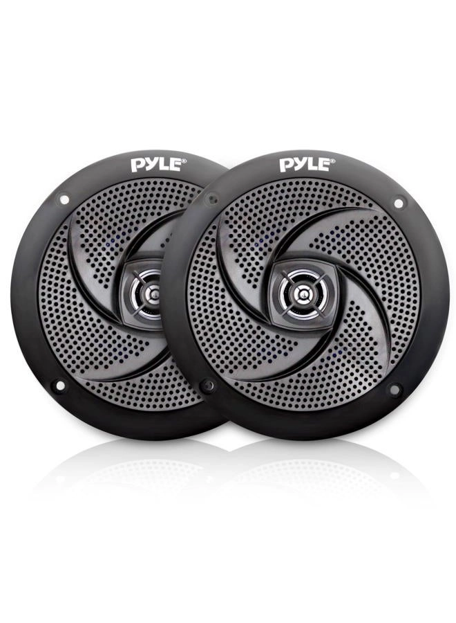 Low-Profile Waterproof Marine Speakers - 6.5 Inch 240W