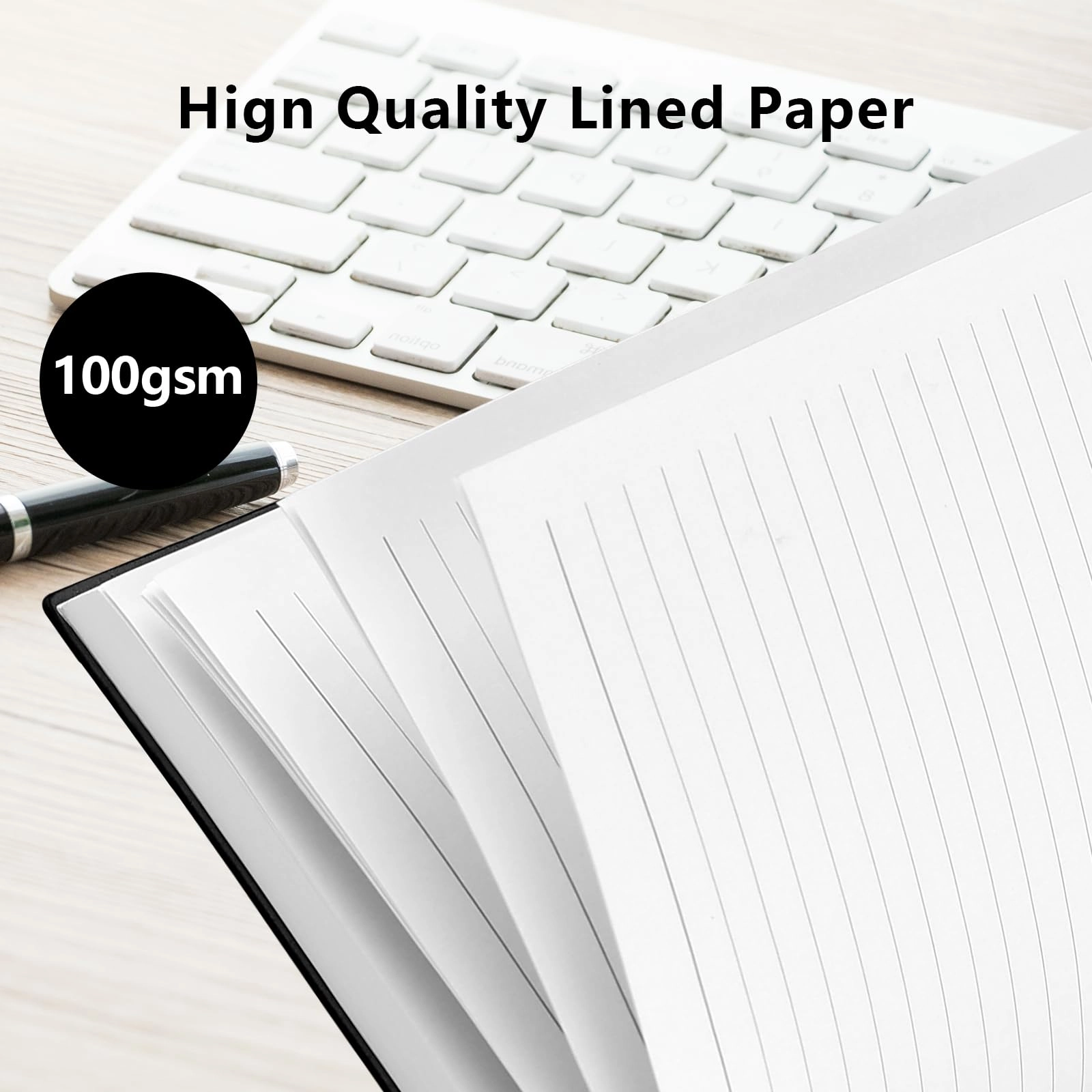 Notebook A5 Hardcover - Lined 160 Sheets