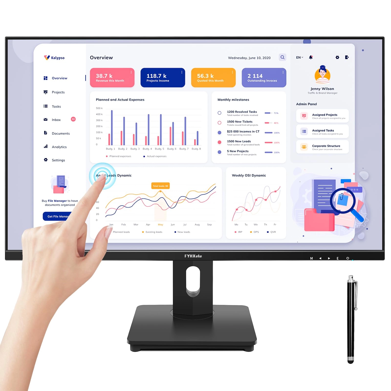 FYHXele 27-1K-75Hz - 27 Inches 1920x1080