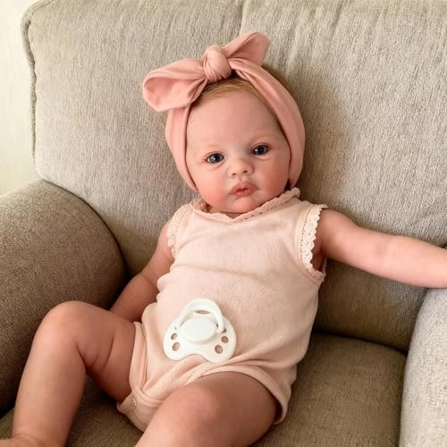 Meadow Reborn Baby Doll - 18 inch Vinyl Girl Ages 3+