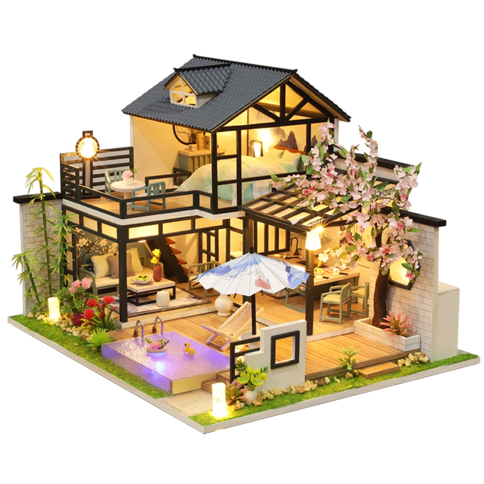 DIY Miniature Dollhouse Kit - 124 scale