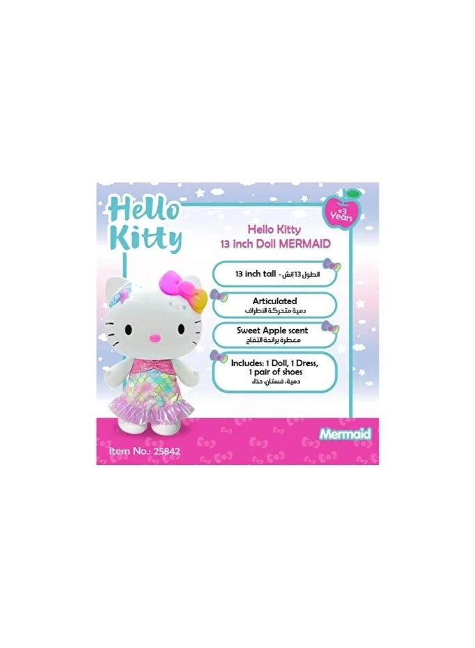 Hello Kitty Mermaid Doll - 13-inch Ages 3+