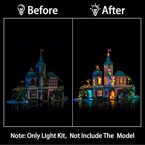 Lighting Kit for LEGO 43267 Princess Castle Royal Pets