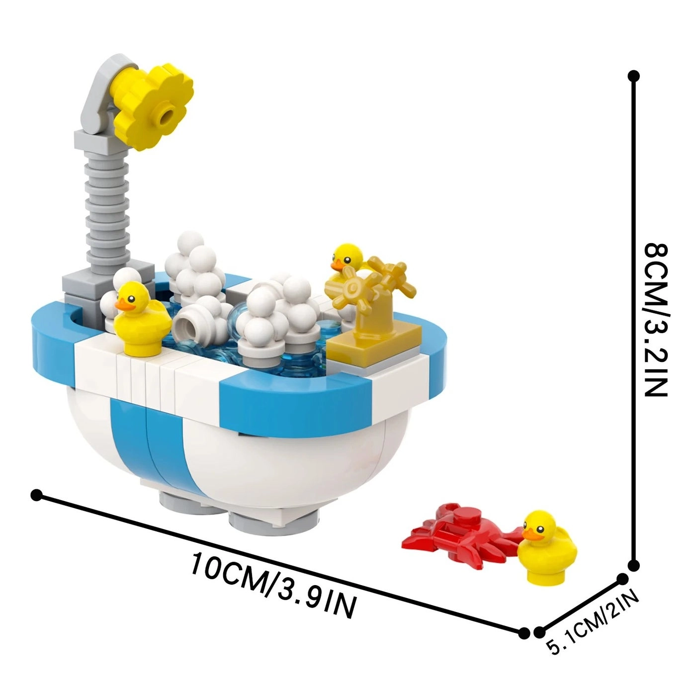 Bluejw DIY Building Block - 112 pcs