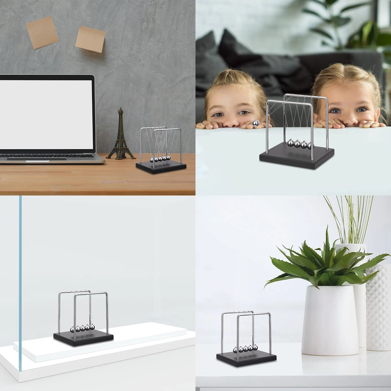 Newtons Cradle Physics - 7 pieces