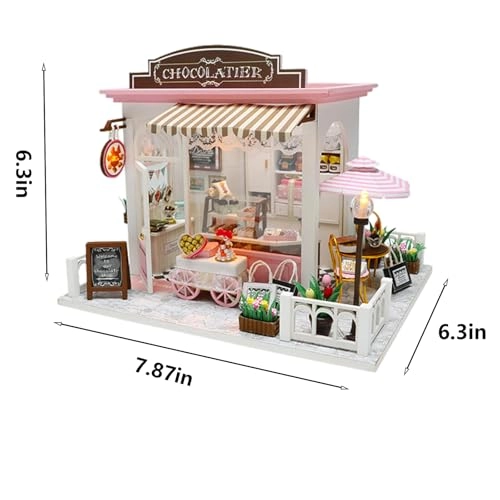Miniature Dollhouse Kit - Wood Assembly Required