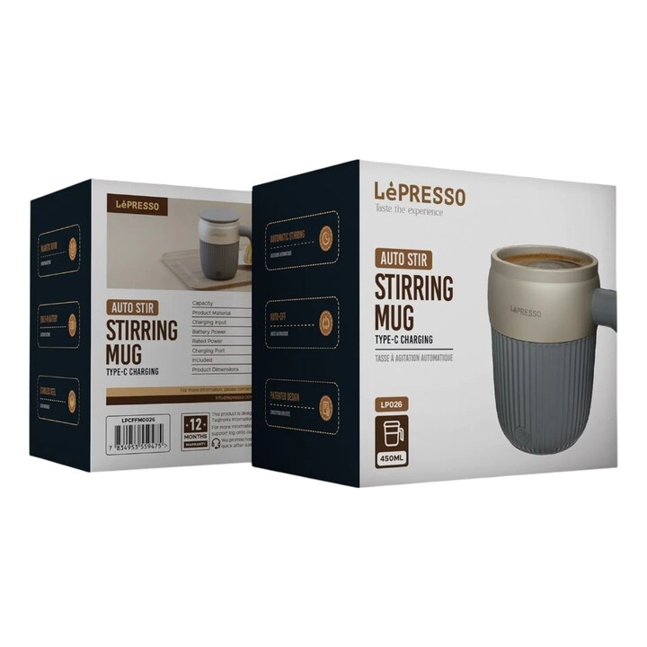 Auto Magnetic Stirring Mug - 450ml